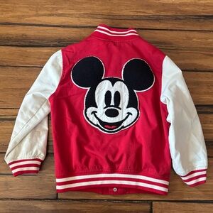 Gap × Disney Mickey Mouse Varsity Jacket